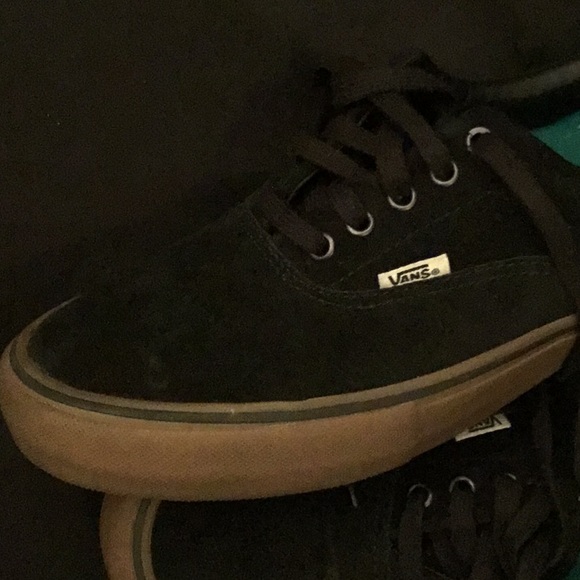Vans black suede size 11 Ultra Cush soles - Picture 3 of 8